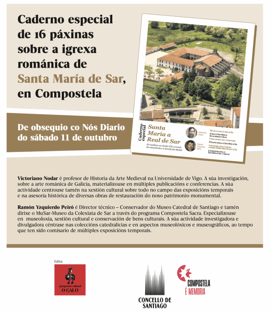 O xornal Nós Diario edita un monográfico sobre Santa María de Sar