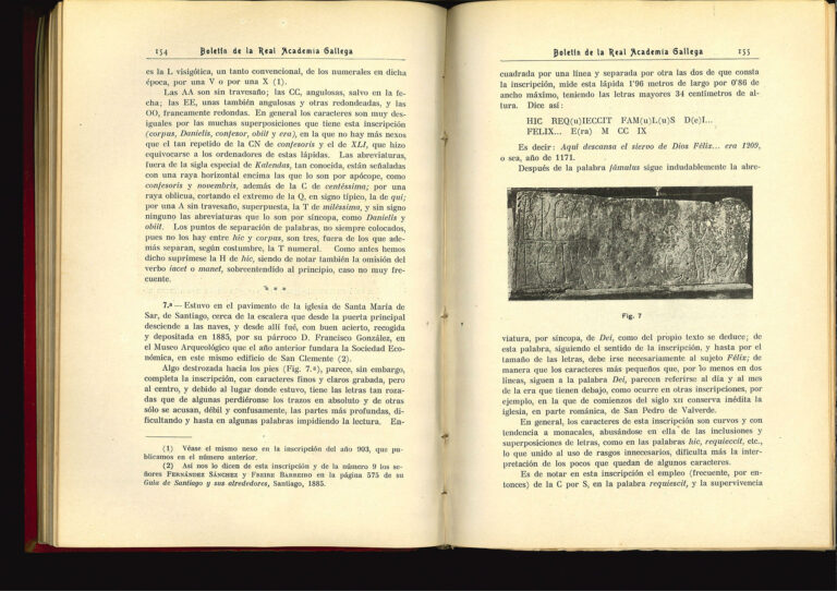 I. Epitaphium sepulcrale de Felix