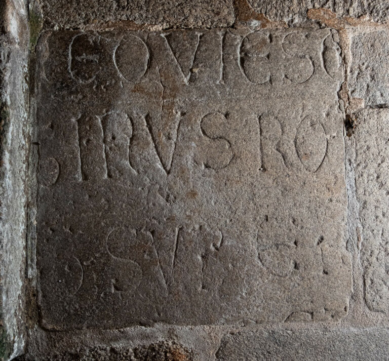 Epitaphium sepulcrale de ¿Regino Rodríguez?